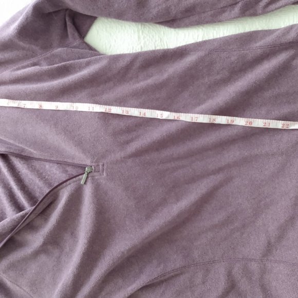 Purple Polar Fleece Pullover M - Picture 5 of 6